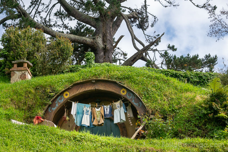 Hobbiton Nueva Zelanda Agujero Ropa