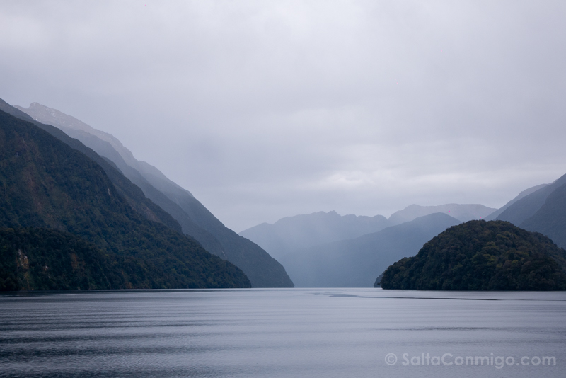 Doubtful Sound Niebla Nueva Zelanda