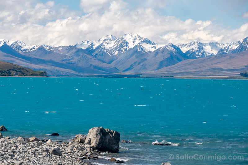 Lago Tekapo Colores Nueva Zelanda