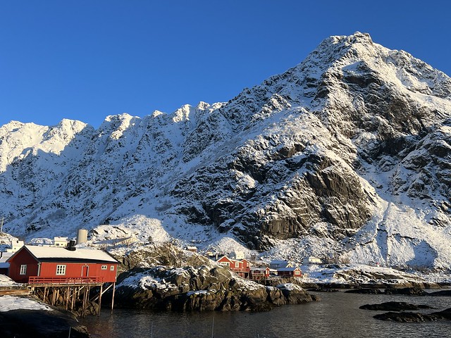Los rorbuer son las casas de pescadores típicas de las islas Lofoten en Noruega