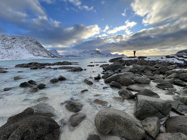 Playa Haukland (Islas Lofoten)