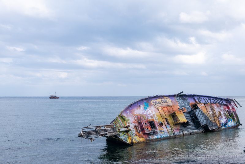 Excursiones Riviera Maya Isla Cozumel Barco Grafiti