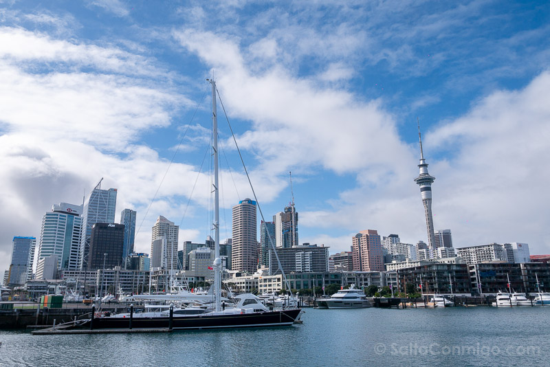 Que Ver En Auckland Puerto Skyline