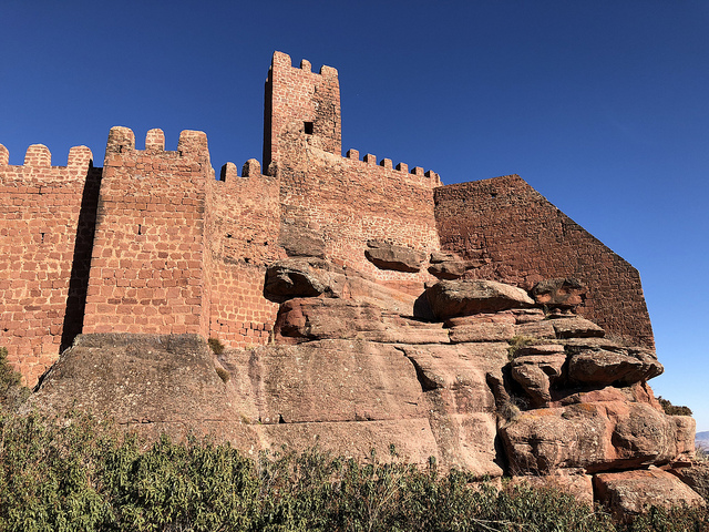 Castillo de Peracense (Territorio Jiloca Gallocanta en Aragón)