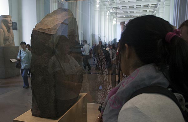 La piedra Rosetta es una de las piezas más valiosas del museo
