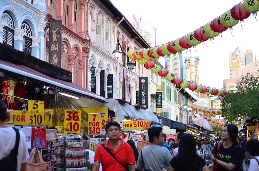 Rincones de Chinatown, Singapur