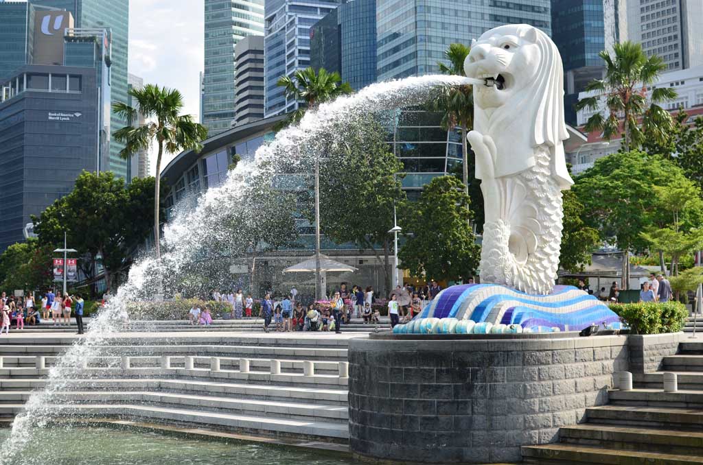 Merlion, el símbolo de Singapur