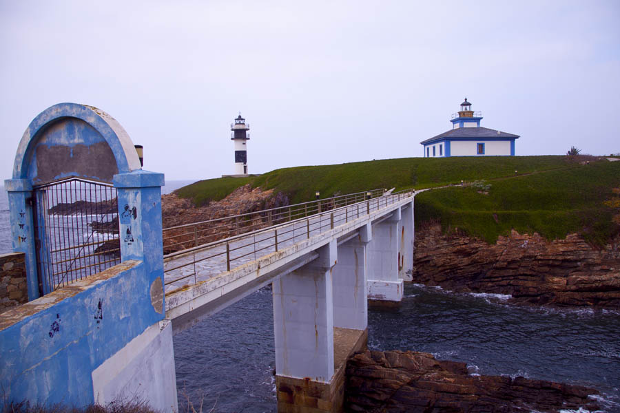 El faro de Isla Pancha depende de la Autoridad Portuaria de Ferrol
