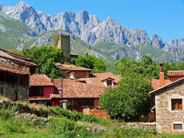 Pueblo del Valle de Liébana (Cantabria)