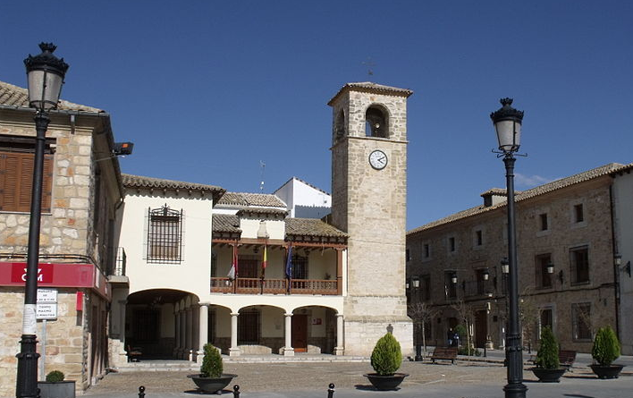 Plaza Mayor de Mota del Cuervo (Castilla-La Mancha)