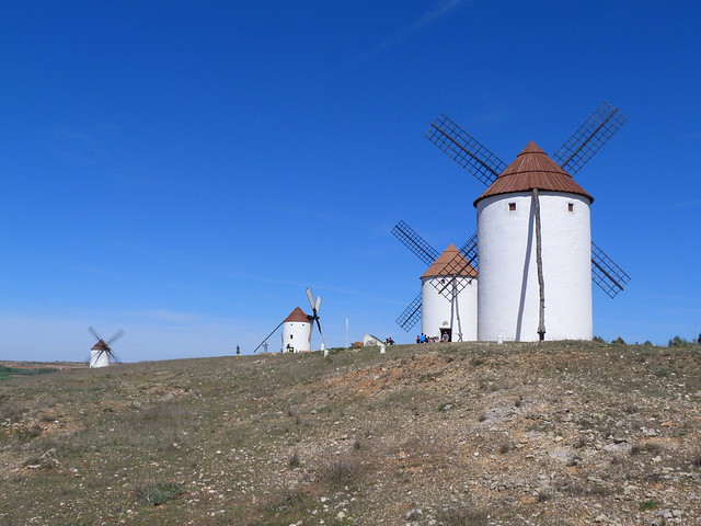 Molinos de viento de Mota del Cuervo (Cuenca, Castilla-La Mancha)