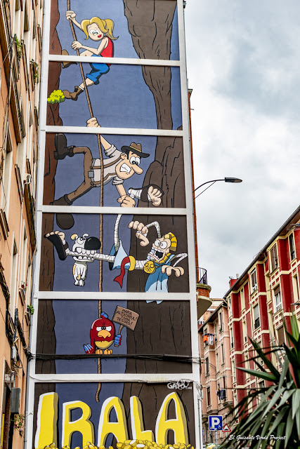 Mural 'Irala' - Bilbao, por El Guisante Verde Project
