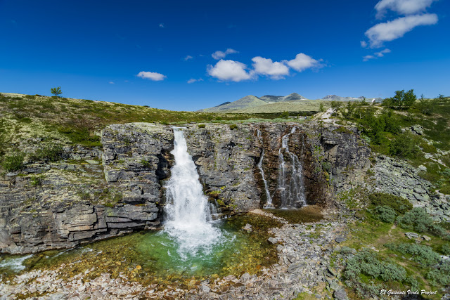 Cascada Storulfossen, Rondane - Noruega