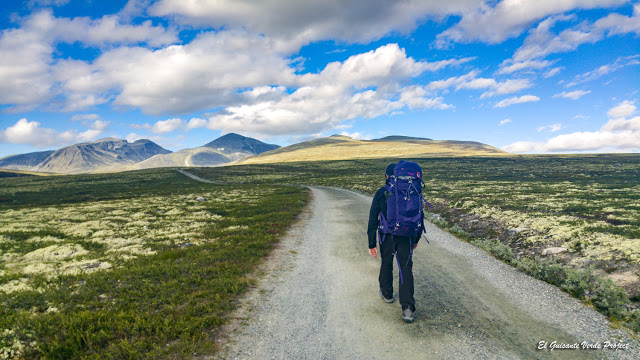 Ruta de Spranget a Rondvassbu en Rondane - Noruega, por El Guisante Verde Project