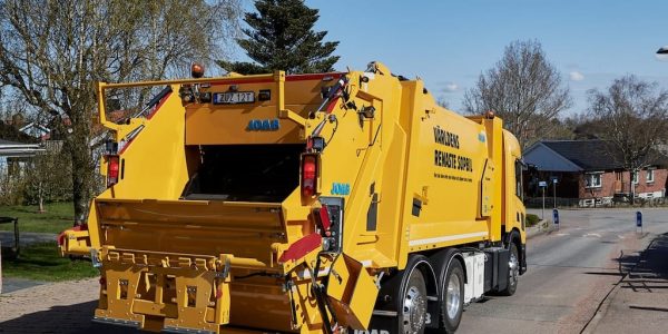 Se estrena el primer camión de basura de hidrógeno de Suecia