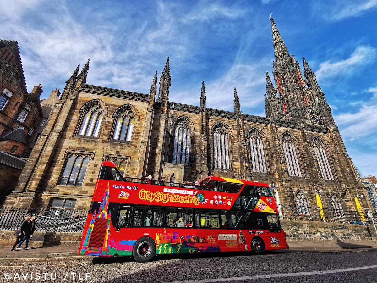 Autobús turístico de Edimburgo