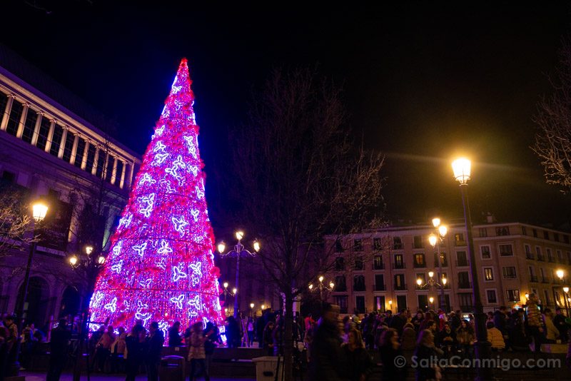 Navidad Madrid Arbol Opera