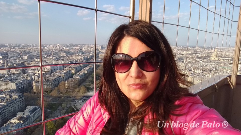 Lo alto de la Torre Eiffel... mi sitio favorito en París o uno de ellos