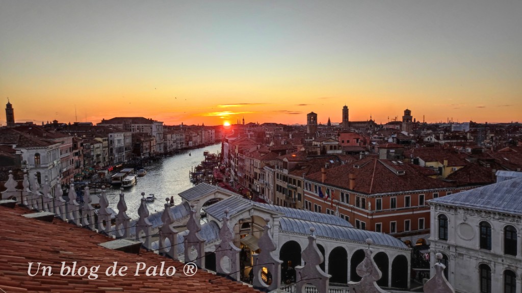 Vistas panorámicas desde el Fondaco ei Tedeschi