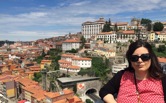 Paloma en Oporto