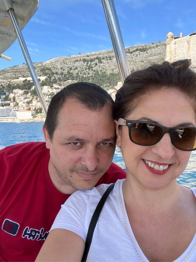 Tour en Barco por Dubrovnik, Fer y Vero