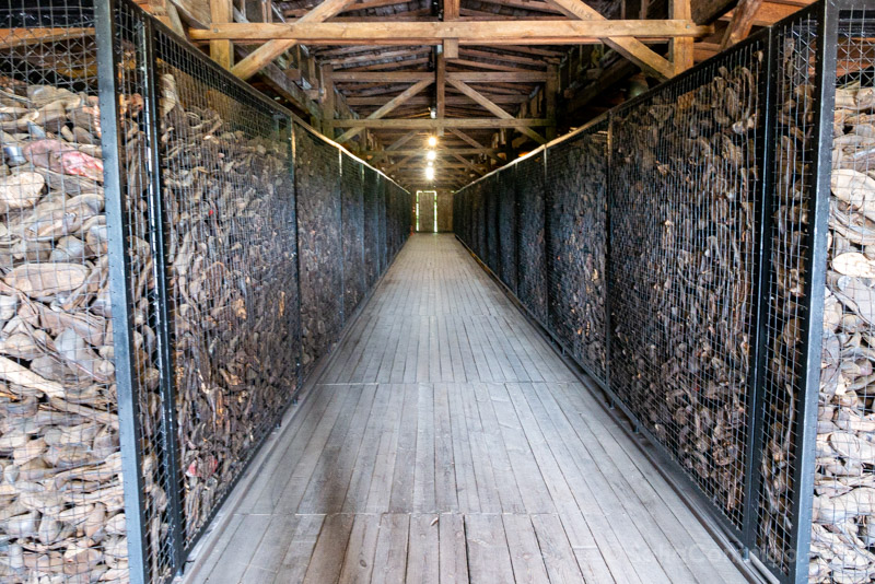 Campo de Concentracion de Majdanek Zapatos