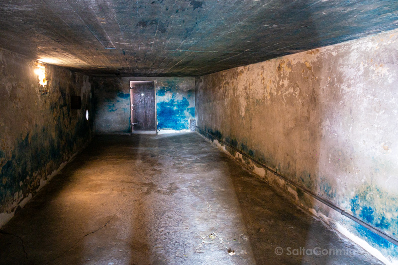 Campo de Concentracion de Majdanek Interior Camara Gas