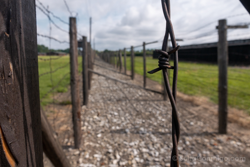 Campo de Concentracion de Majdanek Alambre