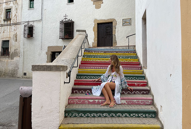 Escaleras de Santa Reparada Begur