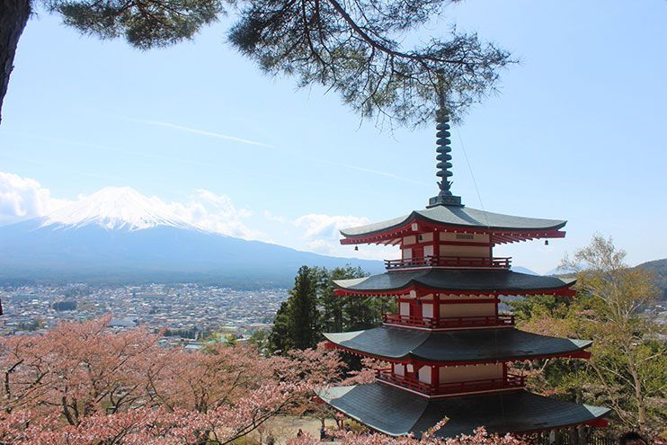 Desde donde ver el Monte Fuji