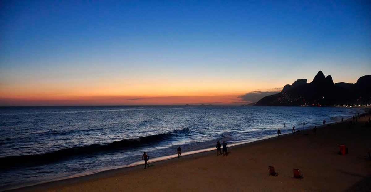 Ipanema al atardecer, mejores playas de Rio