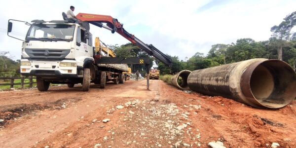 Avanzan trabajos en la Troncal 10 en Bolívar