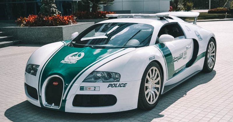 coche policia Dubai