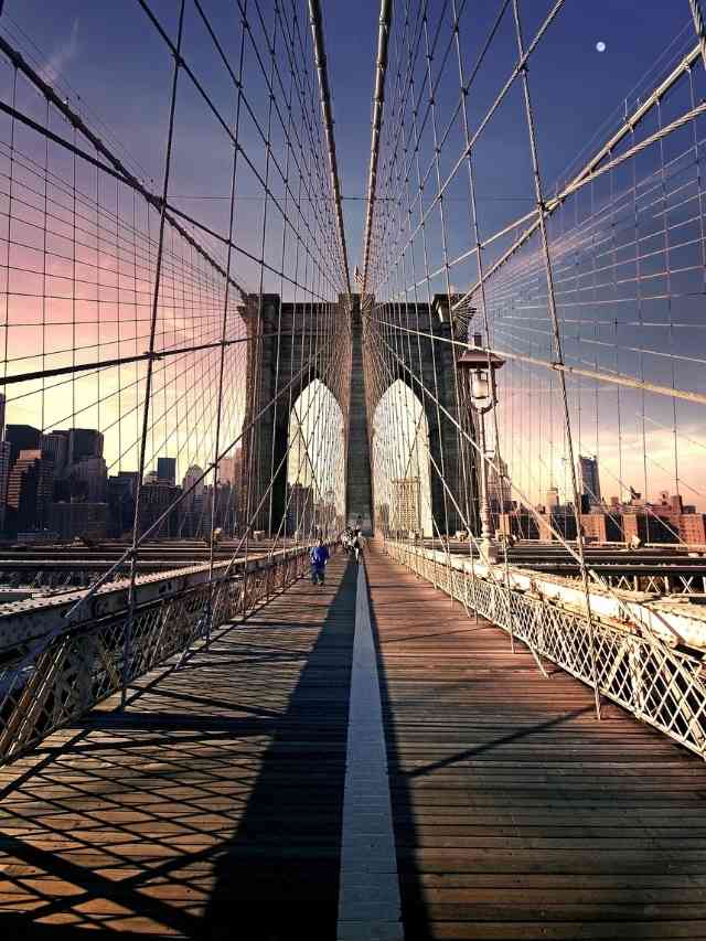 Las mejores vistas del puente de Brooklyn por la noche (2023)