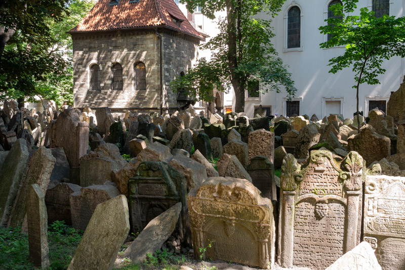 Que Ver Barrio Judio Praga Cementerio Lapidas Edificio