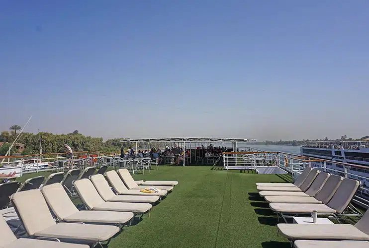 Relax en el crucero por el Nilo