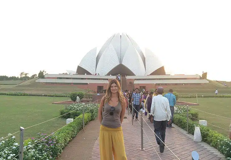 Templo de loto delhi