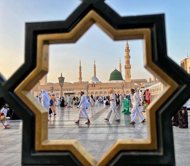 Mezquita del Profeta en Medina (Arabia Saudí)