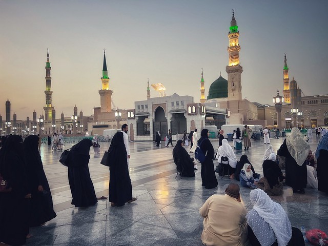 Mezquita del Profeta en Medina (Arabia Saudí)