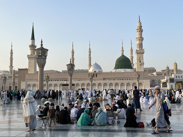 Mezquita Sagrada del Profeta en Medina (Arabia Saudí)