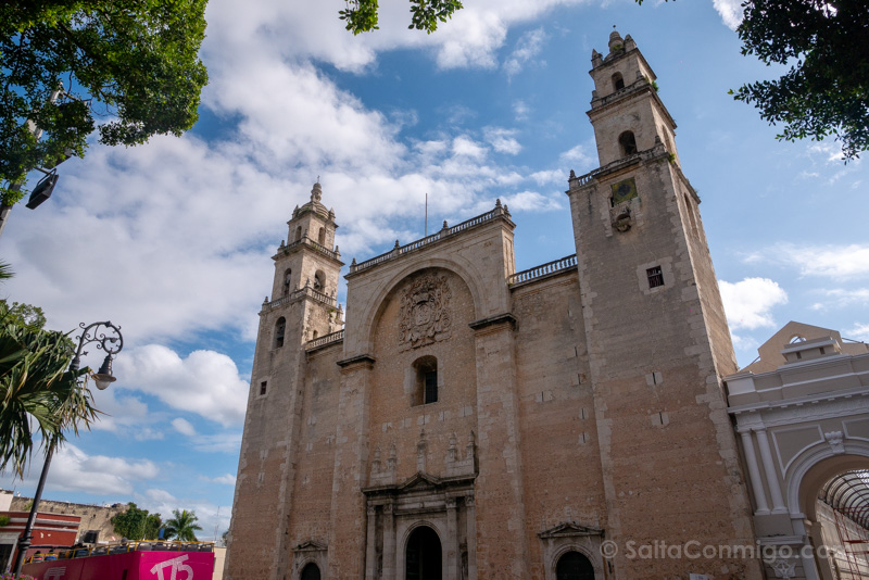 Que Ver En Merida Yucatan Catedral Exterior