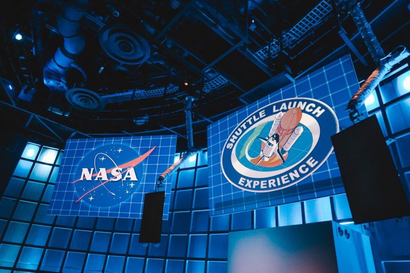 visitar el Centro Espacial Kennedy Shuttle