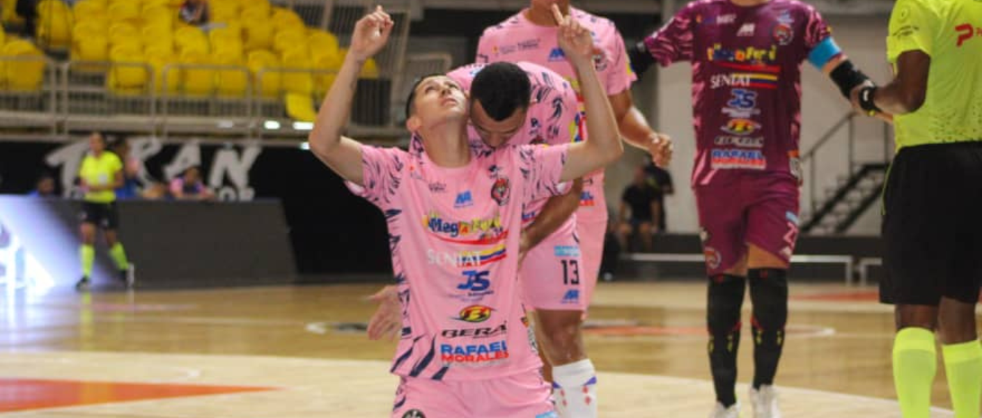 Sebastian Cano Caporales: Tigres Futsal Club se mantiene invicto en el cierre de la tercera jornada del Campeonato de la Liga Futve Futsal I
