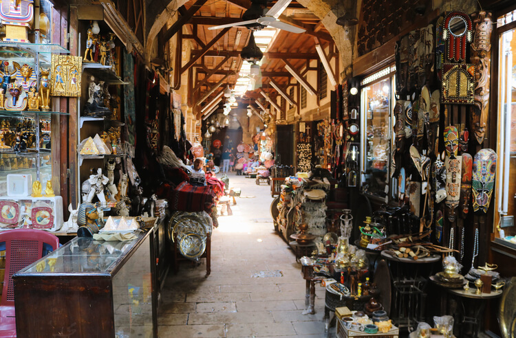 Mercado Khan El Khalili El Cairo - Egipto con todo incluido