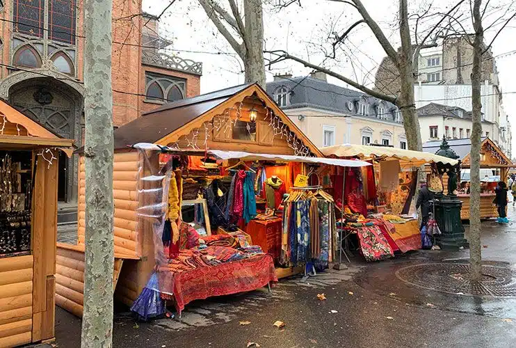 Mercadillos navideños en París