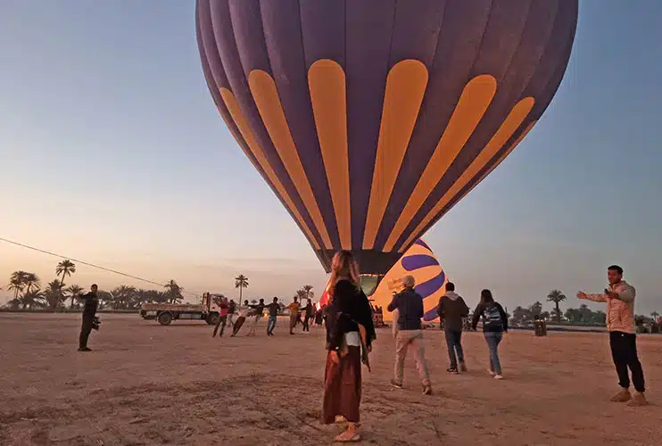 Vuelo en globo por Lúxor