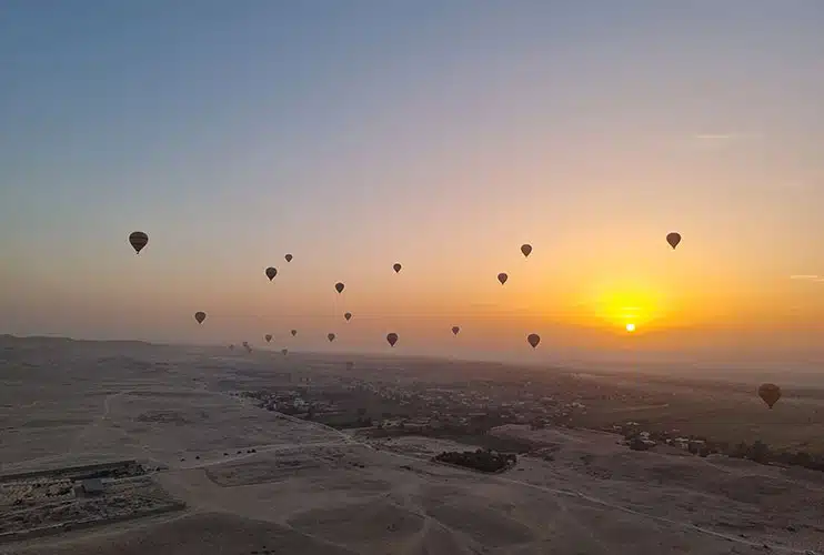 Vuelo en globo por Lúxor