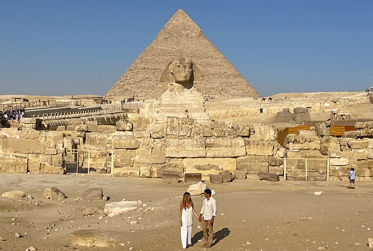 Como visitar las pirámides de Giza en Egipto