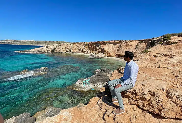 Como visitar el Blue Lagoon de Malta