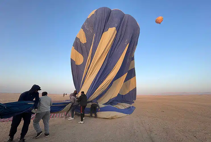 Vuelo en globo por Lúxor